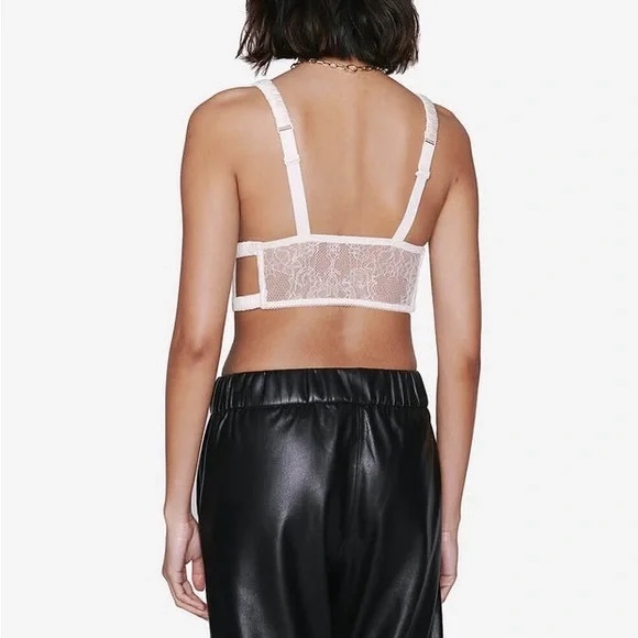 Anine Bing Lace Bralette N112-20 - Picture 2 of 7